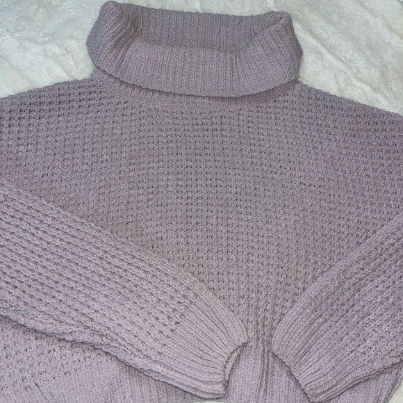 Knit crop sweater - Picture 4 of 5